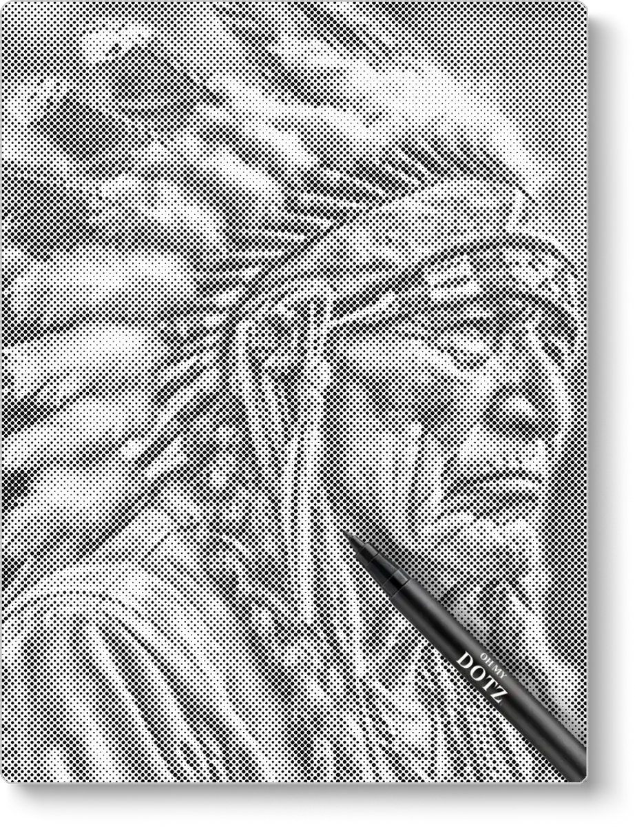 Indiaan | Stippelschilderij | 30x40cm | Dot painting | Oh My Dotz | Dots stippen | Diamond painting & Schilderen op nummer alternatief | Sinterklaas | Kerst